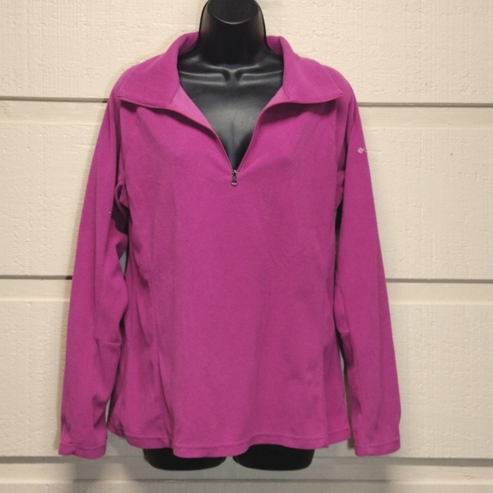 Columbia 1/4 zip top L